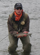 Description: Description: C:\Users\Owner\Documents\Alaska fly Fishing Web Site 2007\images\Keegan -  One of Many Greyling.jpg